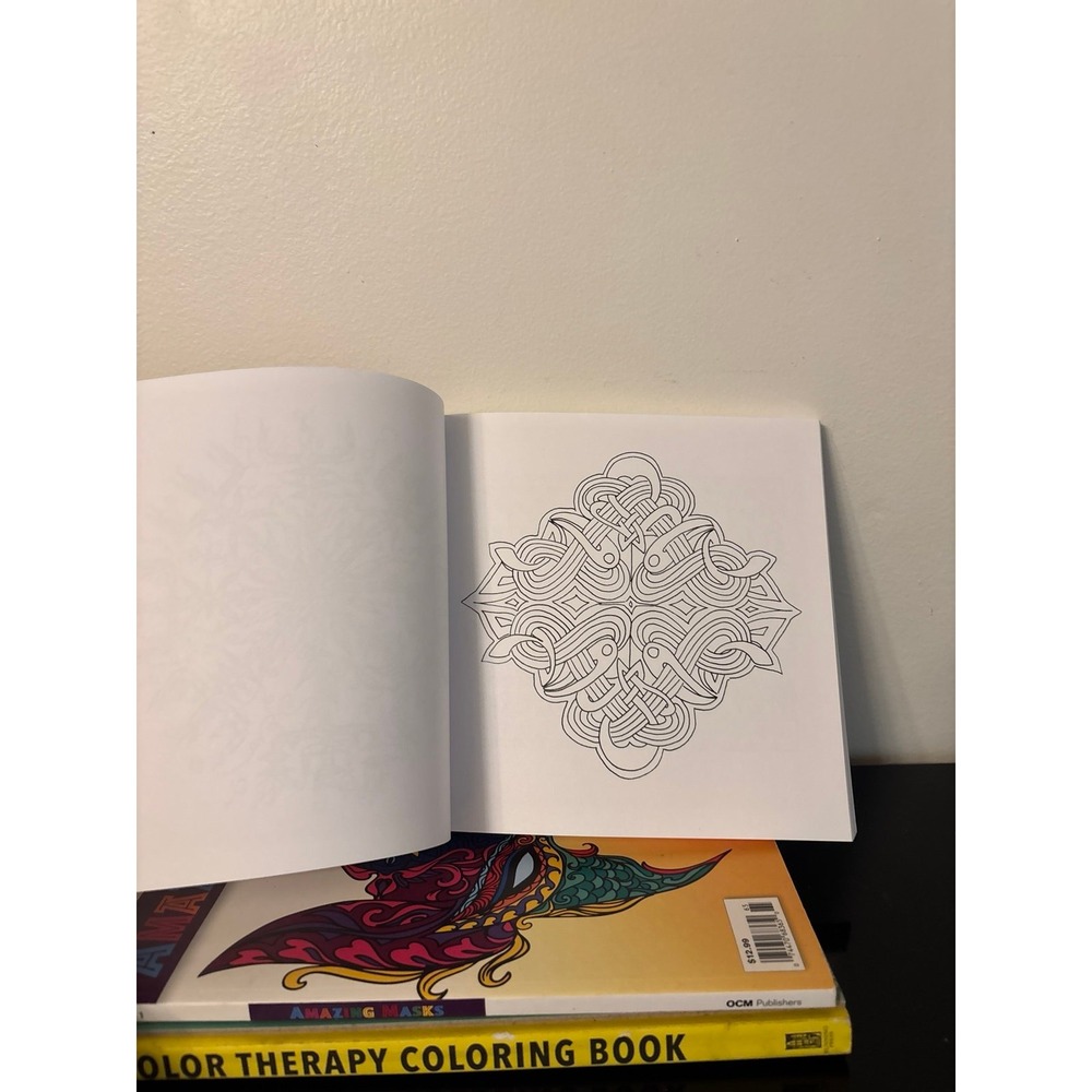 Adult Coloring Book Set - Picture 4 of 7
